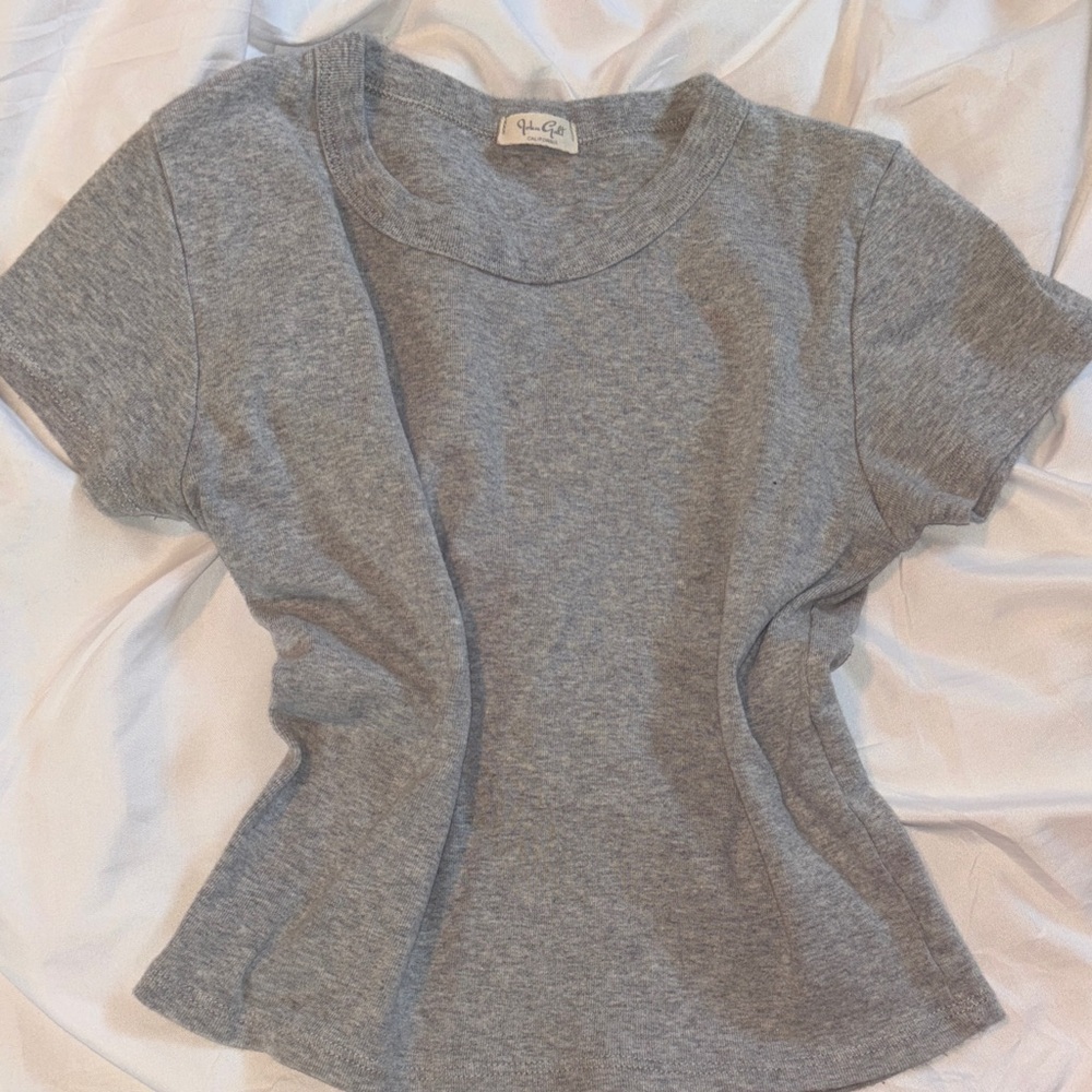 Brandy Melville Heather Gray Tee